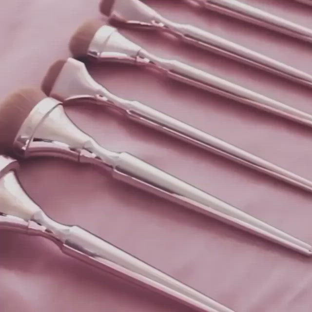 Rose Gold Makeup foundation brush
