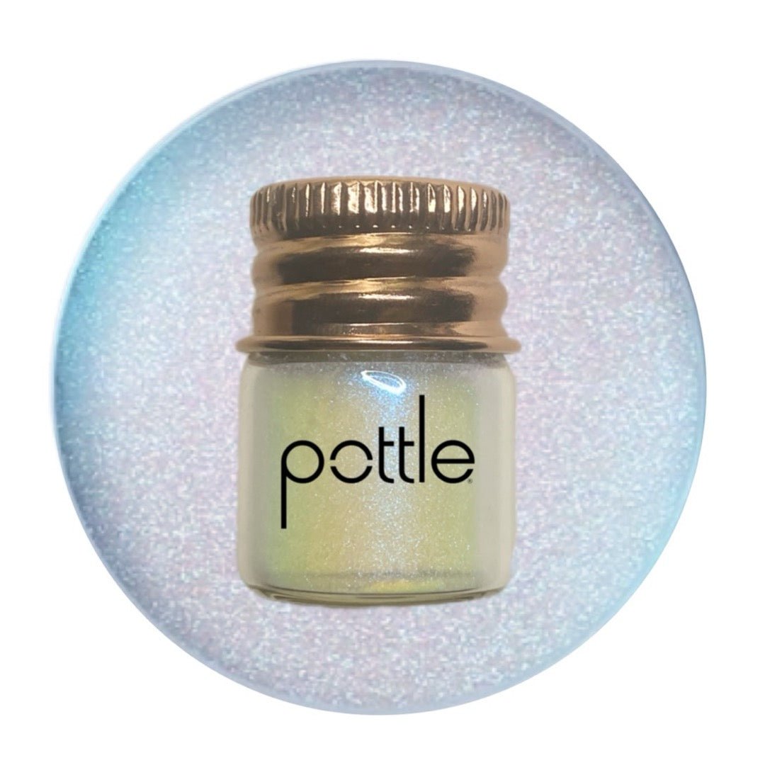 Blue Pearl Chrome Powder - Pottle