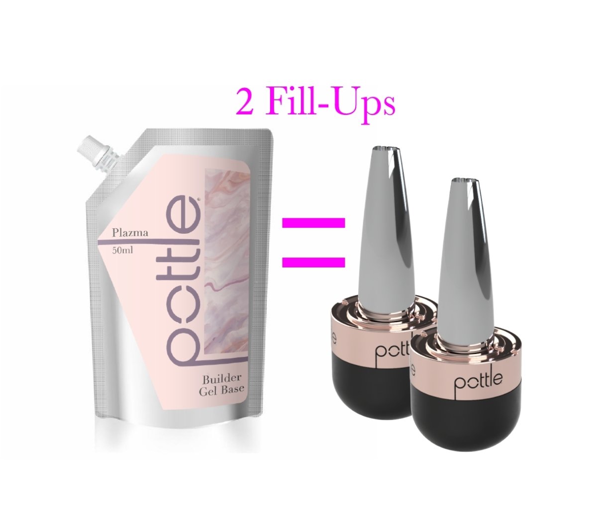 Plazma Builder Gel Refill - Pottle