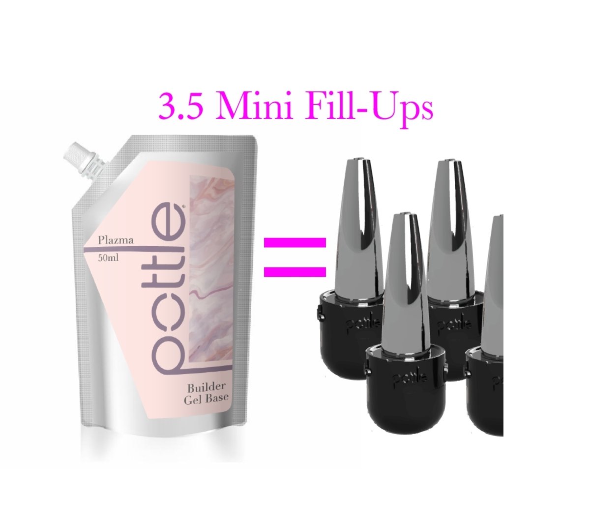 Plazma Builder Gel Refill - Pottle