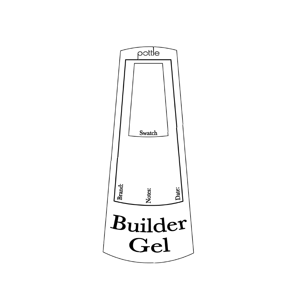 Nail Polish Labels | Pottle Tabs