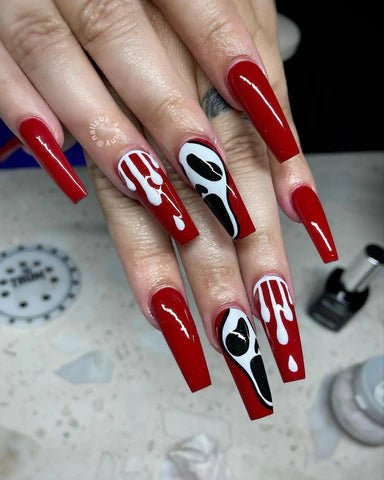Extreme Halloween Nail Designs for Women Bosses - Pottle