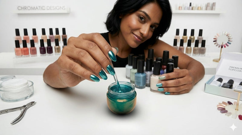 How to Mix Custom Glitter Builder Gel (Without the Bubbles) - Pottle
