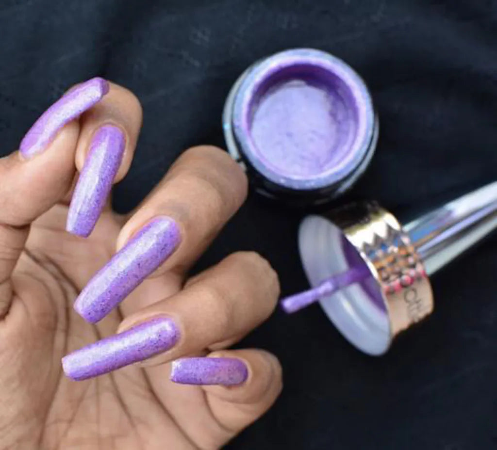 purple artisan nail polish