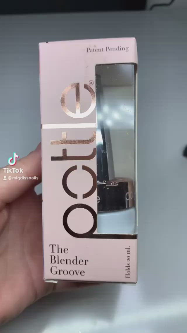 Pottle Blanc XL refillable gel nail polish bottle demo video