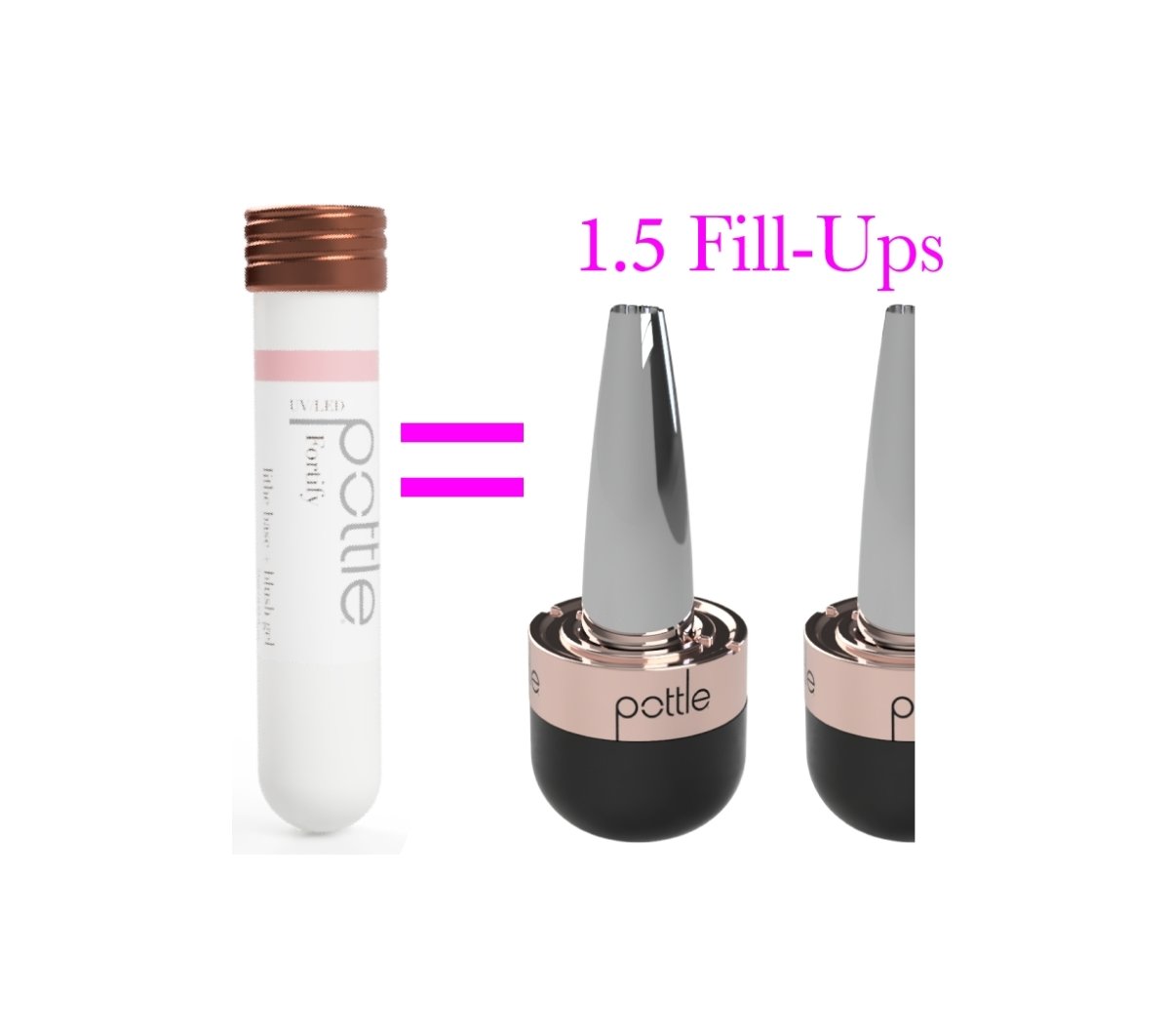 Pink Rubber Base Gel