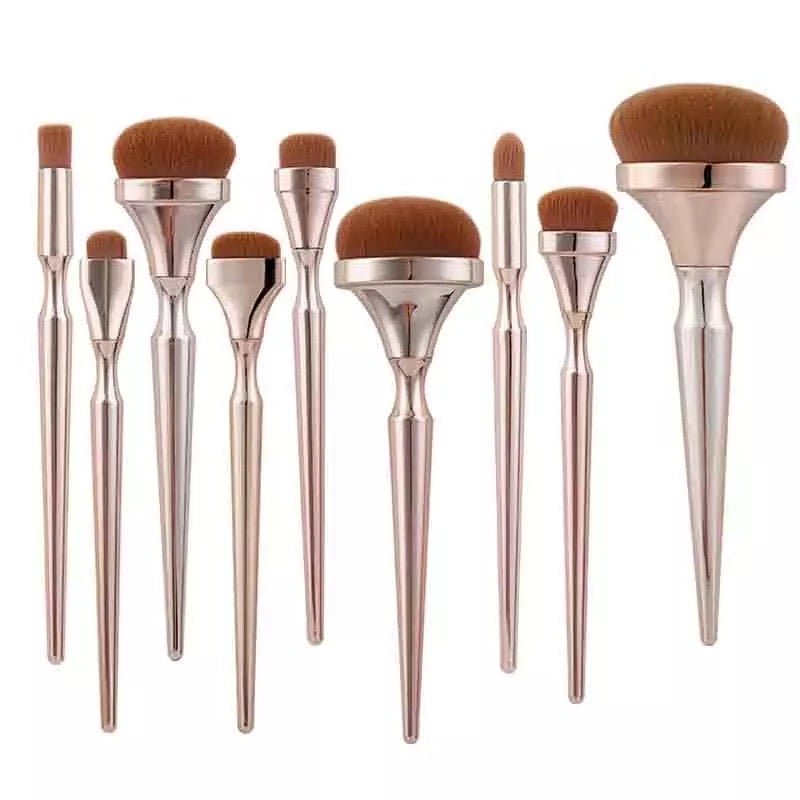 Rose Gold Makeup Brushes - Pottle