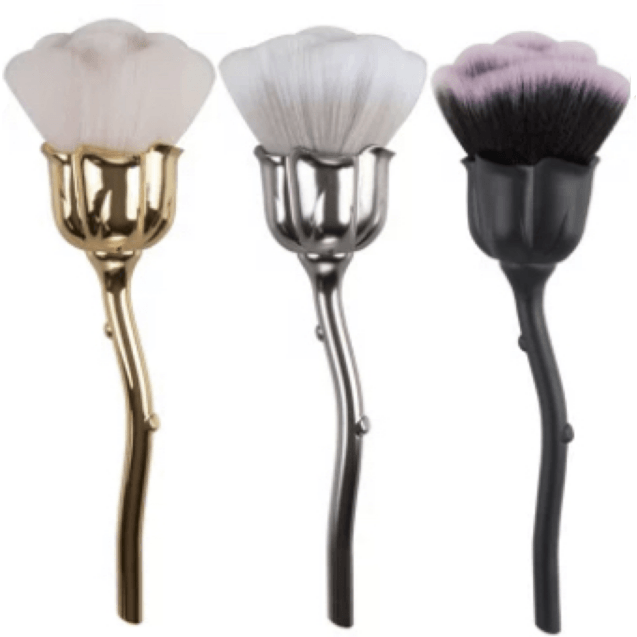 Rose Brush Trio Set