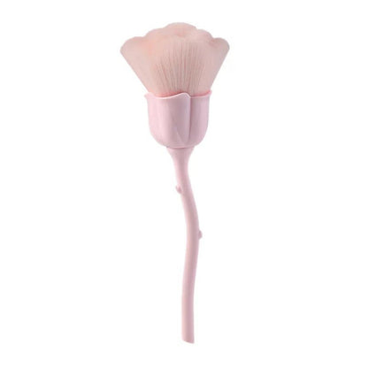 Pink Rose Brush with pink Bristles