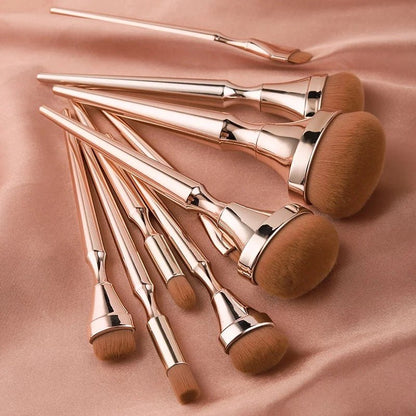 Rose Gold Makeup Tools - Pottle